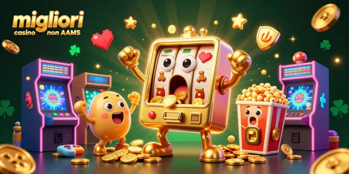 I migliori casino non AAMS offrono emozioni con slot machine dorate mentre vincono premi incredibili.