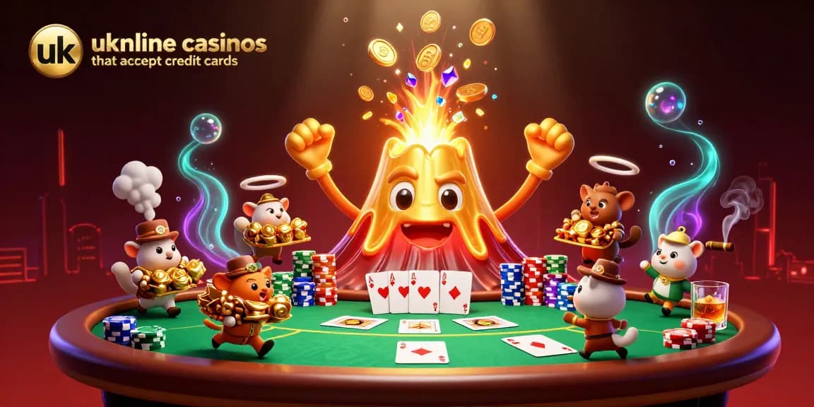 Engage with uk online casinos that accept credit cards for thrilling poker and explosive winnings.