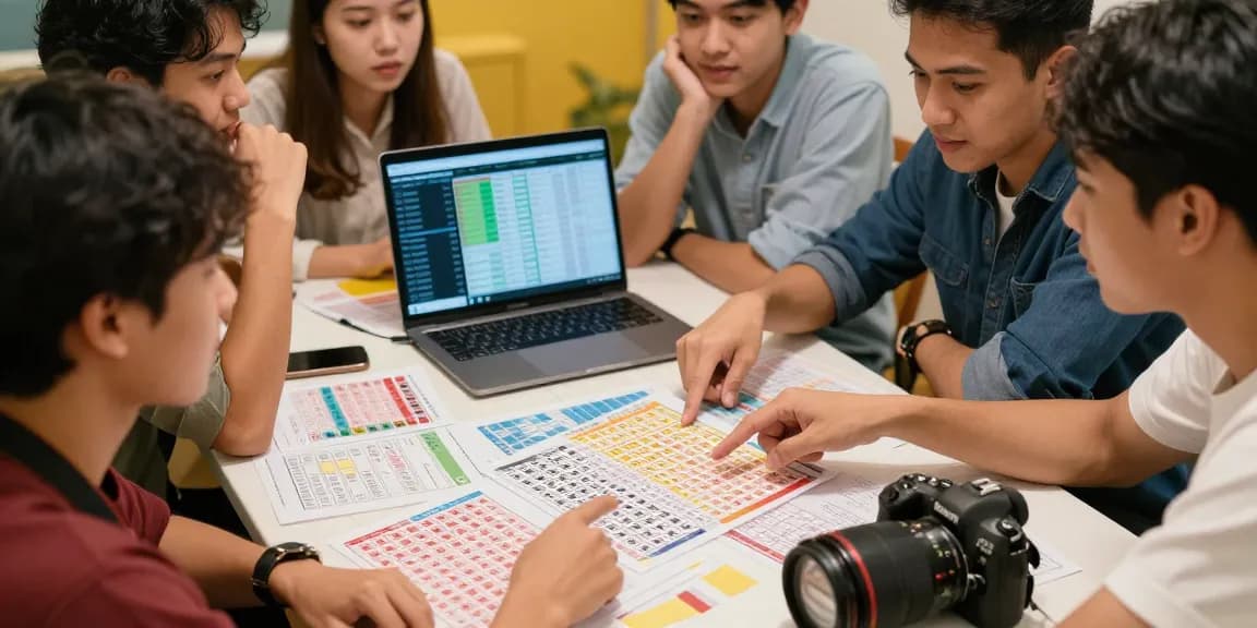 Analisis togel bersama teman dengan angka untung, grafik dan catatan strategi terlihat jelas.