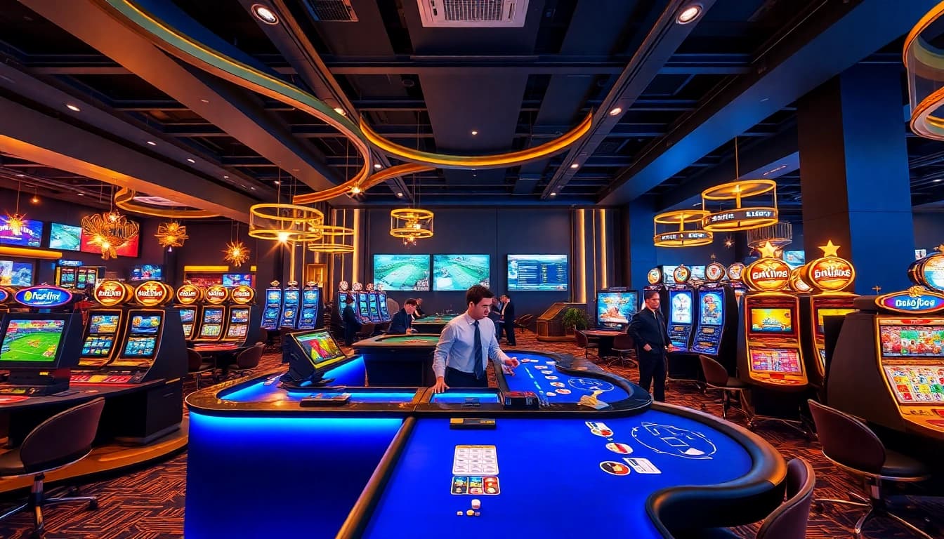 Experience the excitement of online gaming at af88.com with a welcoming casino scene.