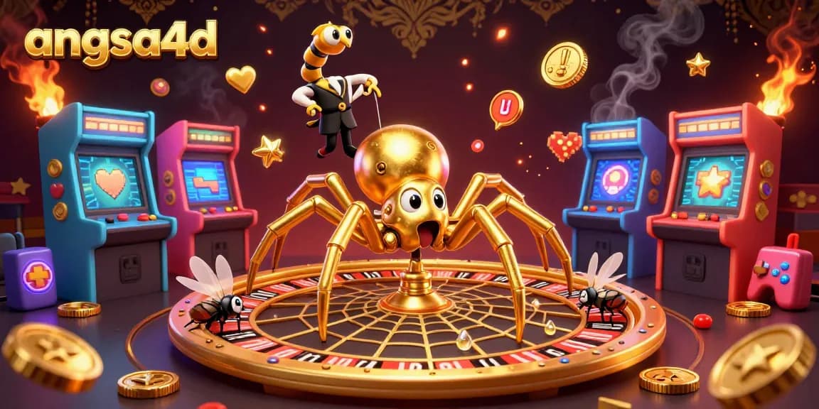 Engage in thrilling action at angsa4d with animated characters and vibrant casino elements.