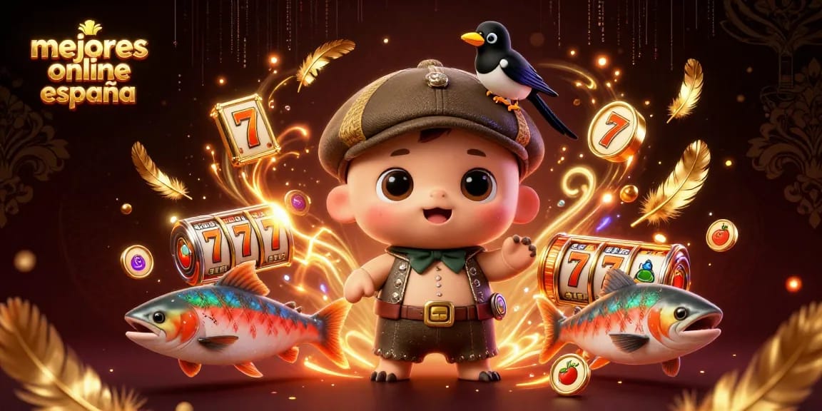 Disfruta de los mejores casinos online en España mientras juegas con divertidos personajes 3D.
