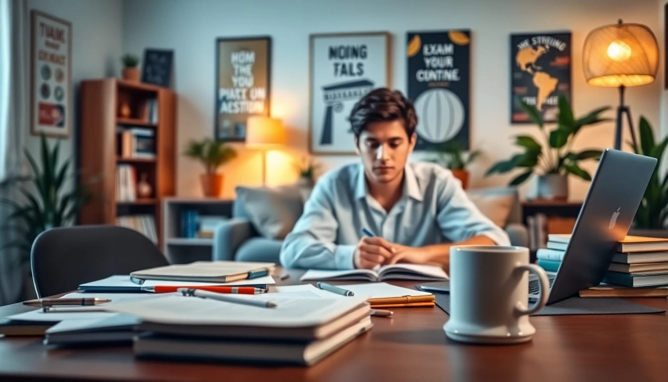 Enhance your understanding of exam assistance services in a focused study environment.