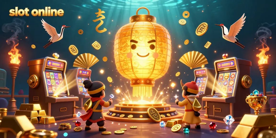 Spin the reels and win big with slot online at our immersive casino scene!
