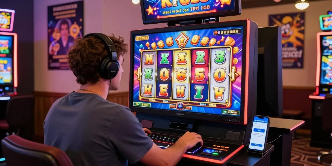 Engaging slot gaming scene showcasing slot deposit 1k options in an online casino.