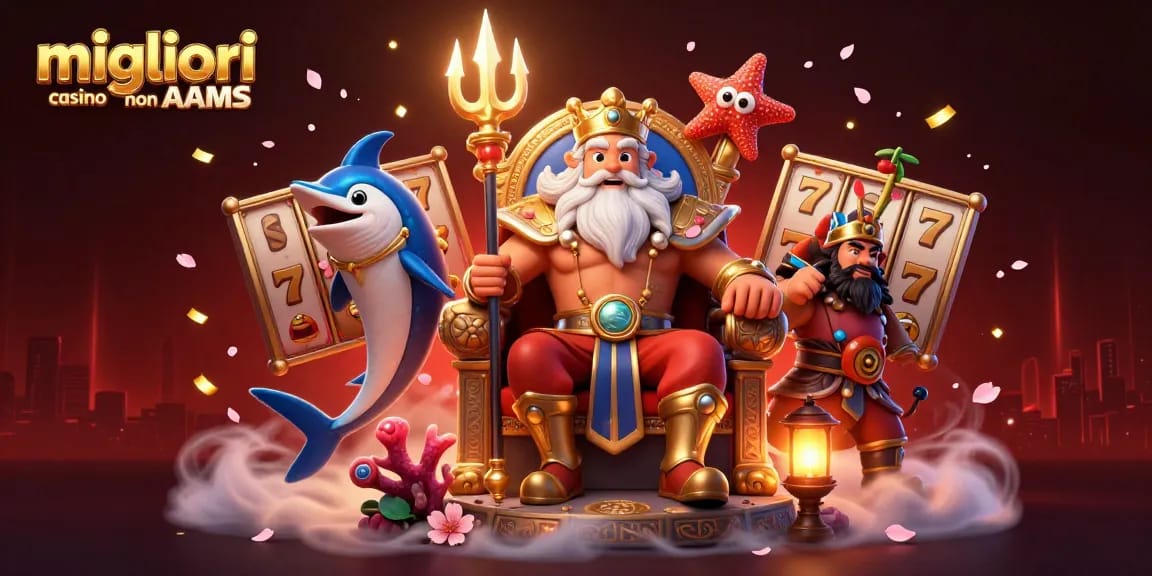 Migliori casino non AAMS: vinci ai giochi d'azzardo con slot e jackpot delle migliori piattaforme online.