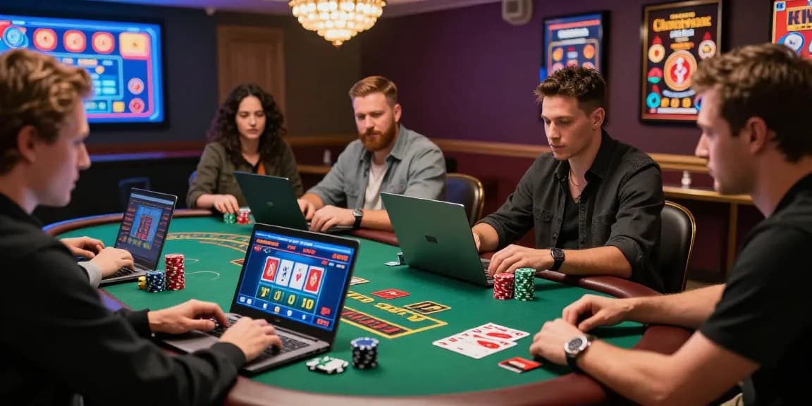 Exciting gameplay at credit card casinos for UK players, showcasing https://scoarch.org.uk and vibrant online gaming atmosphere.