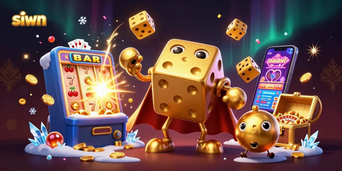 Play at siwn Casino with vibrant games, exciting jackpots, and immersive 3D illustrations.