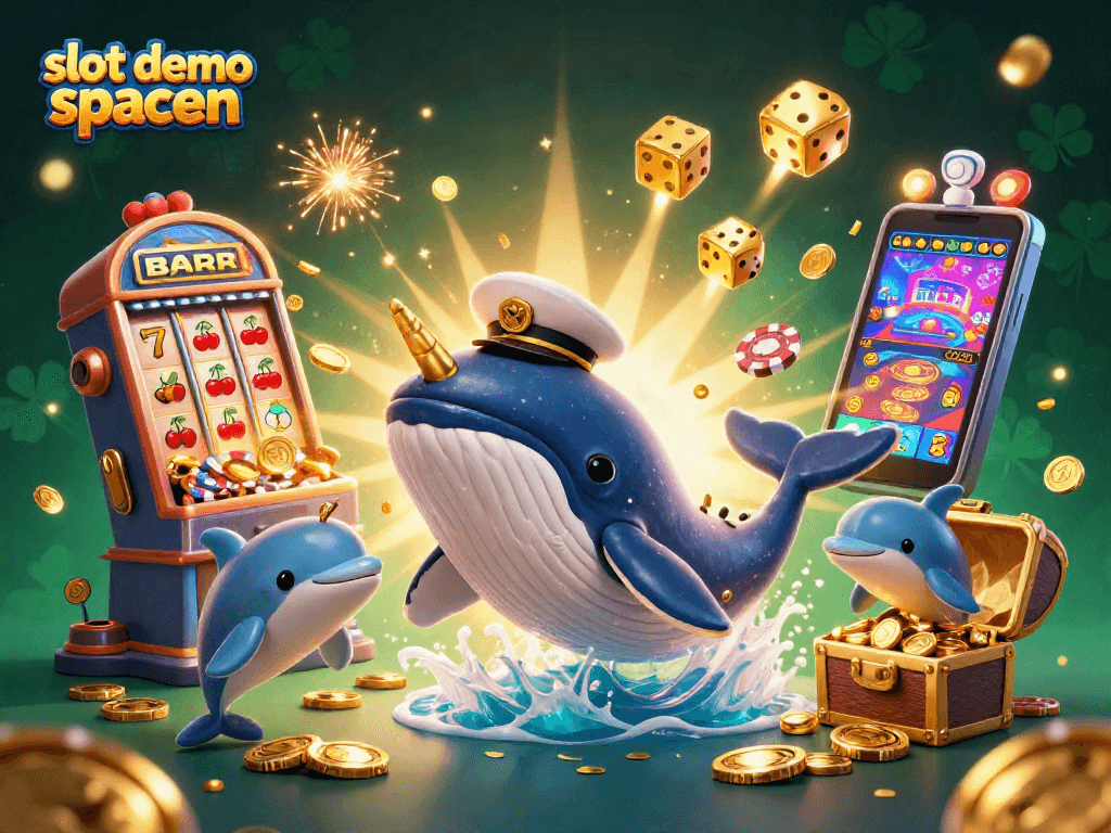 Experience thrilling wins with slot demo spaceman featuring a vibrant 3D casino scene.