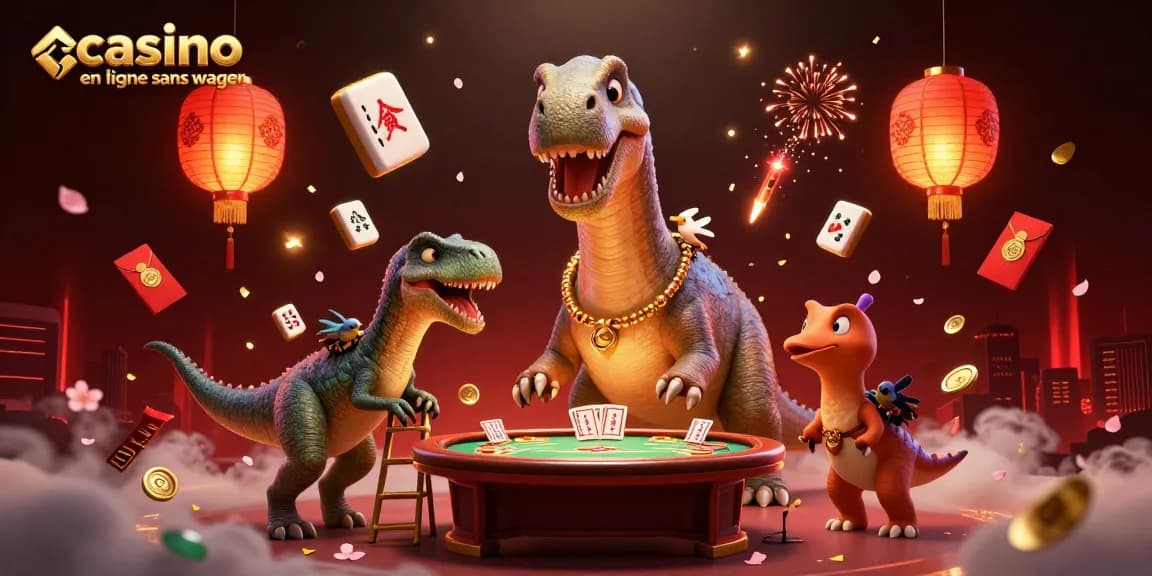 Jeu amusant sur un casino en ligne sans wager avec des cartes, des lanternes et des surprises dorées.