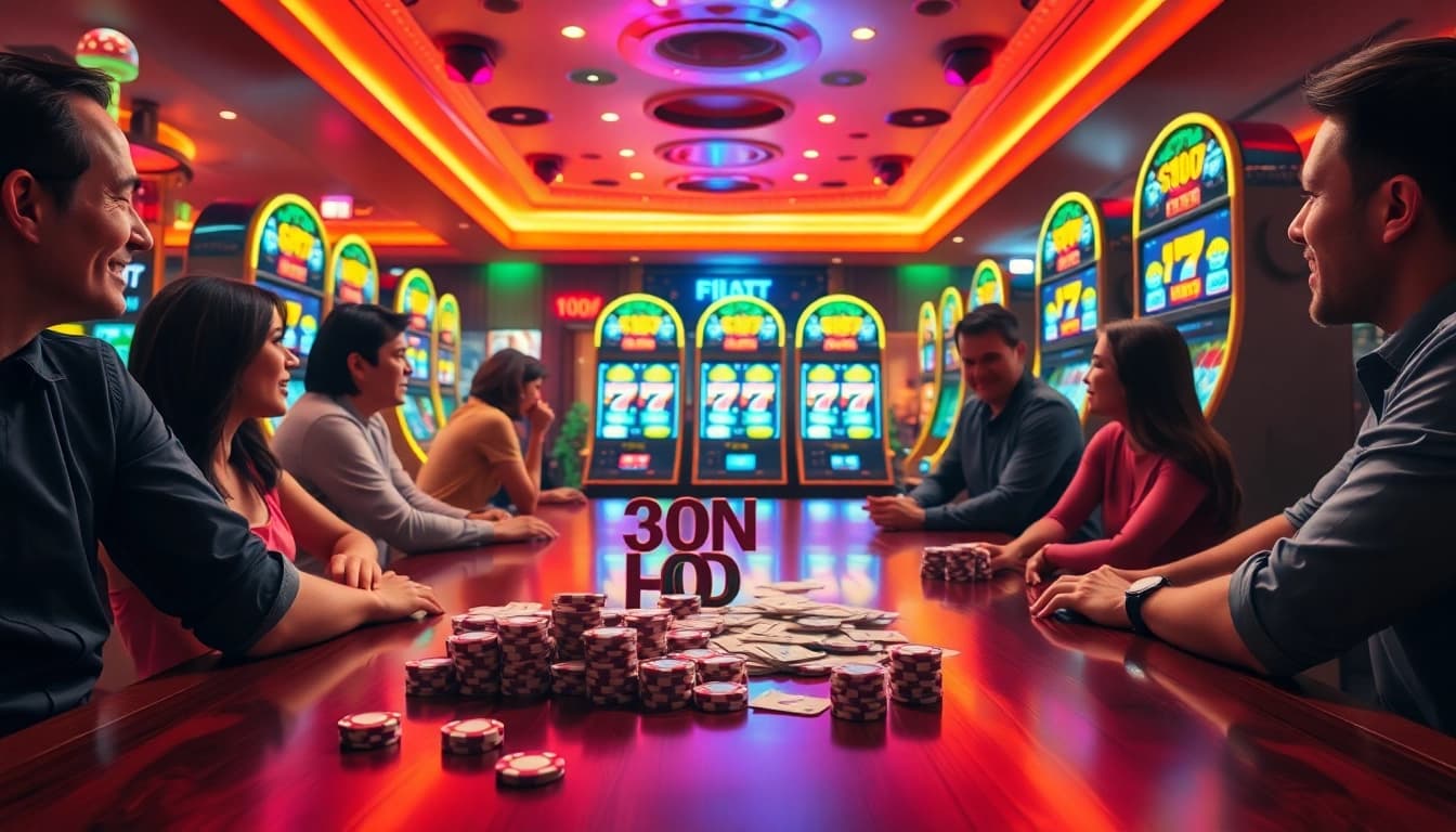 Engaging players at the idn slot 777 machines showcase thrilling casino excitement.