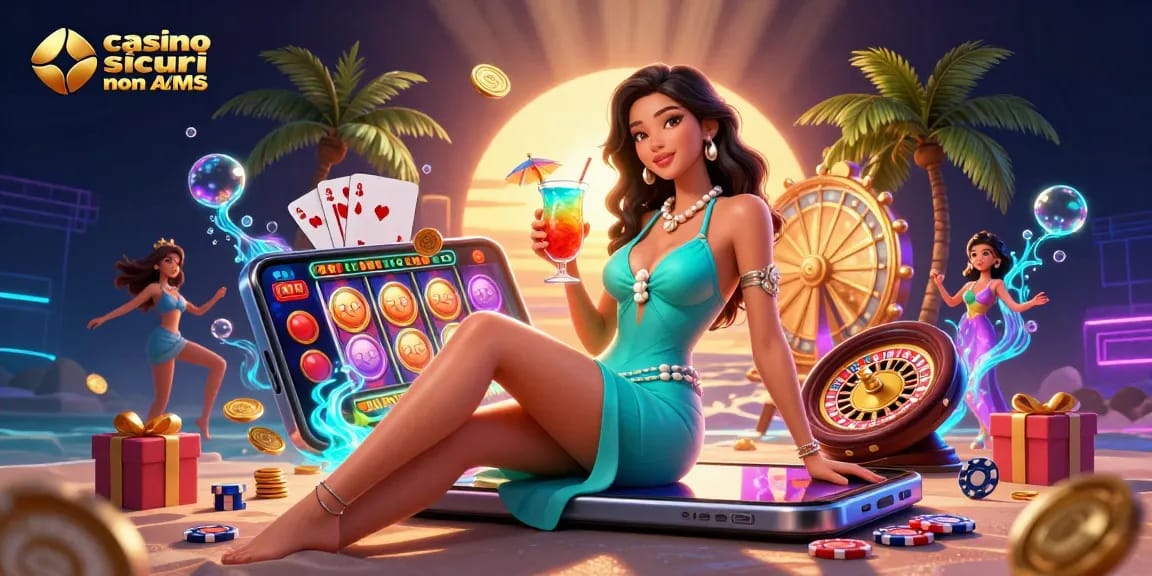Goditi giochi emozionanti presso i casino sicuri non AAMS con elementi vibranti e visuali straordinari.