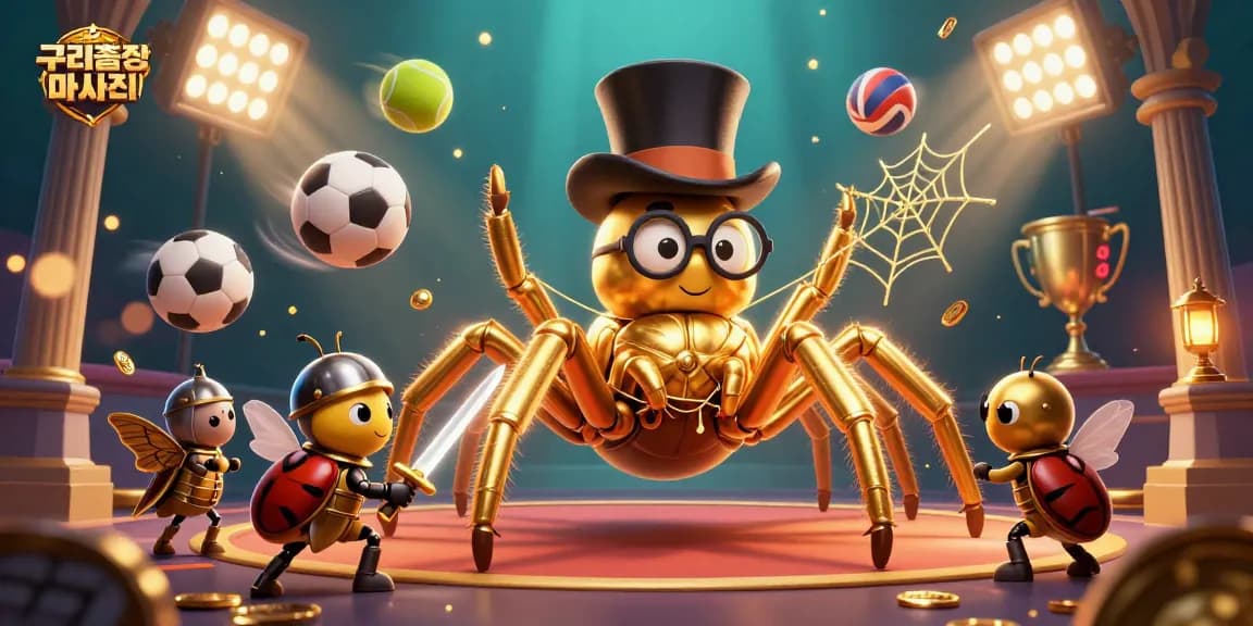 Experience excitement with 구리출장마사지: a vibrant 3D illustration of casino-themed characters engaging in gambling.