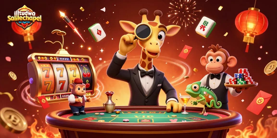 Engage with illtudsgalileechapel's thrilling gaming experience featuring a lively casino scene.