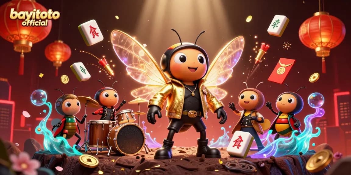 Engage with bayitoto official for an electrifying gaming experience featuring animated characters in a dynamic casino setting.