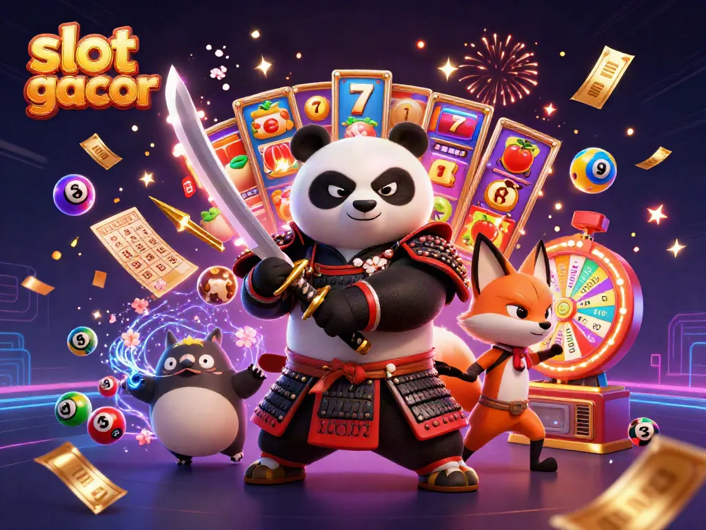 Engage with slot gacor through vibrant 3D characters and captivating casino elements.