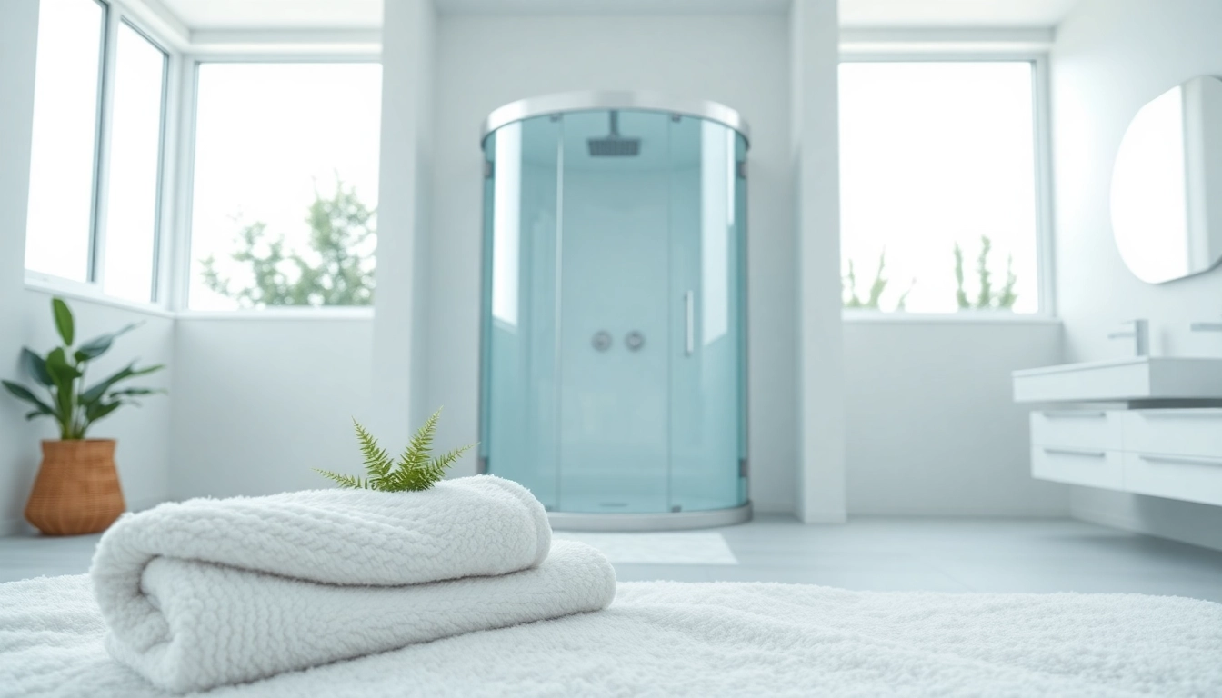Erleben Sie den Komfort der sonni Duschkabine in einem modernen Badezimmer-Design.