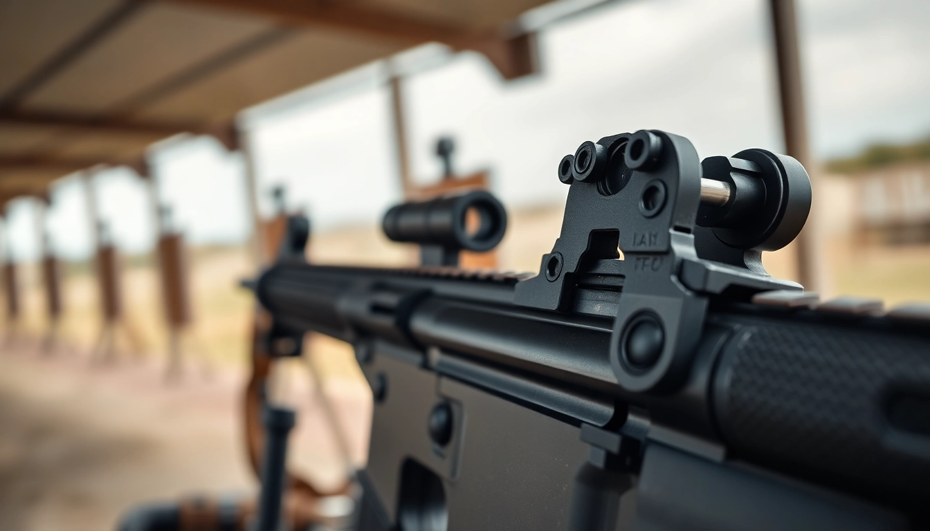 Showcasing an AR trigger highlighting its detailed design and functionality.