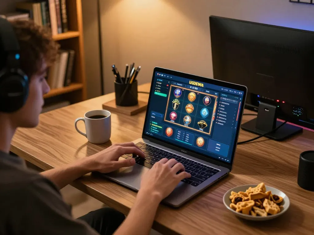 Engaging with UGDEWA slot interface for an immersive online gaming experience at home