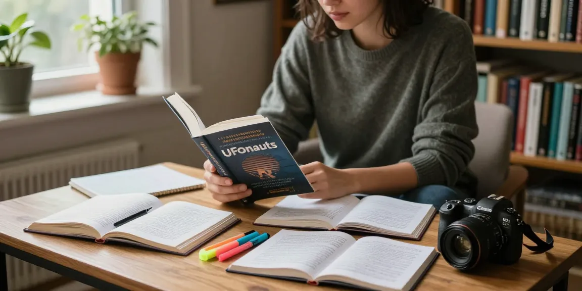 T Allen Greenfield's book "UFOnauts" creates a cozy reading environment at https://tallengreenfield.com.