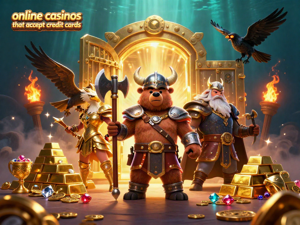 Experience thrilling adventures at online casinos that accept credit cards with thrilling visuals and exciting gameplay.