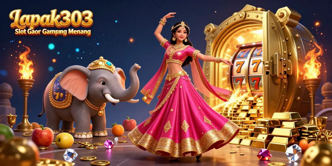 Engage with Lapak303 Slot Gacor Gampang Menang through our vibrant casino scene featuring slots and treasures.
