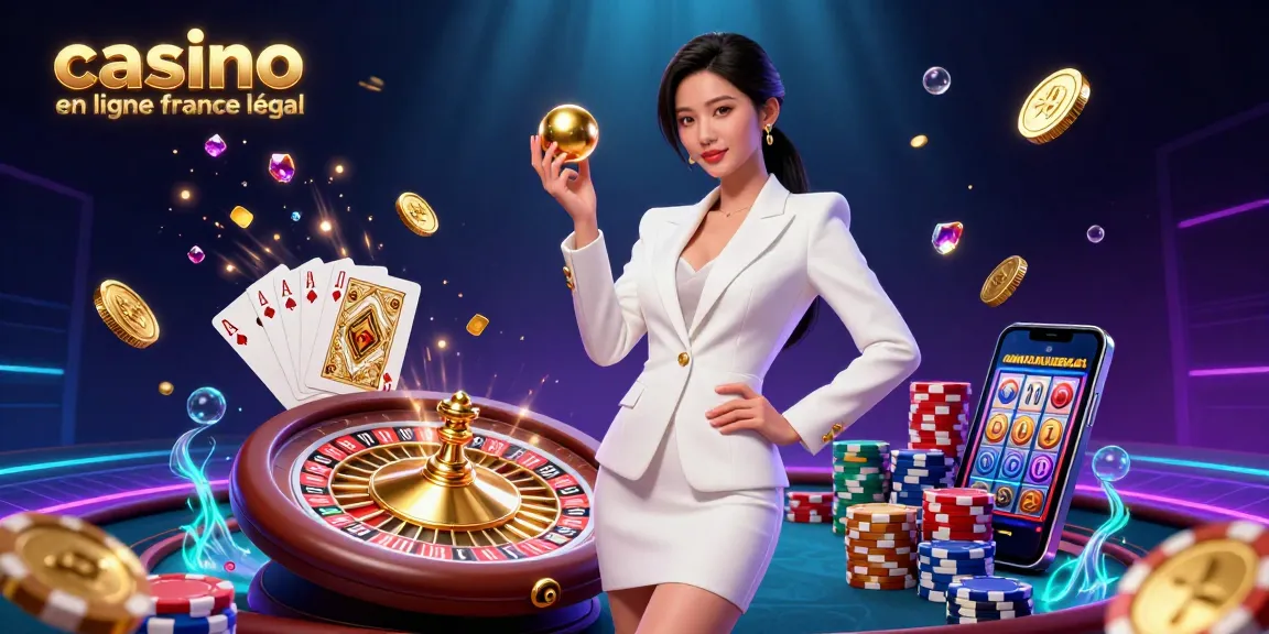 Vivez l'excitation au casino en ligne France légal avec une action de jeu glamour et des éléments de casino 3D vibrants.
