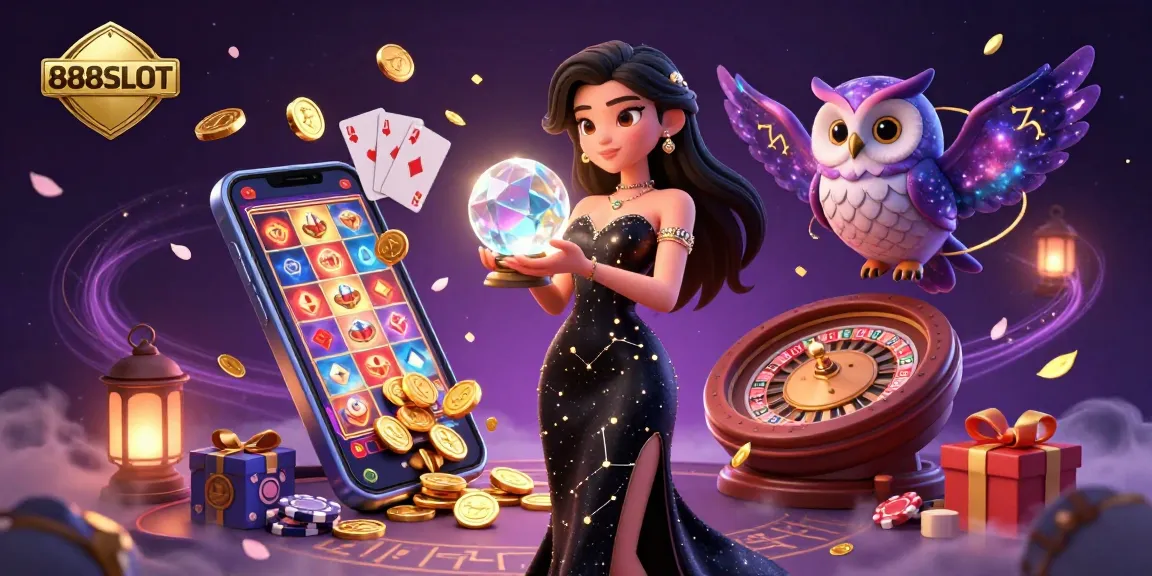 Experience thrilling gameplay at 888SLOT with stunning visuals and engaging slot games!