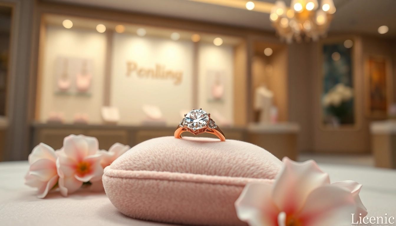 Showcasing stunning promise rings highlighting a sparkling diamond set in rose gold.