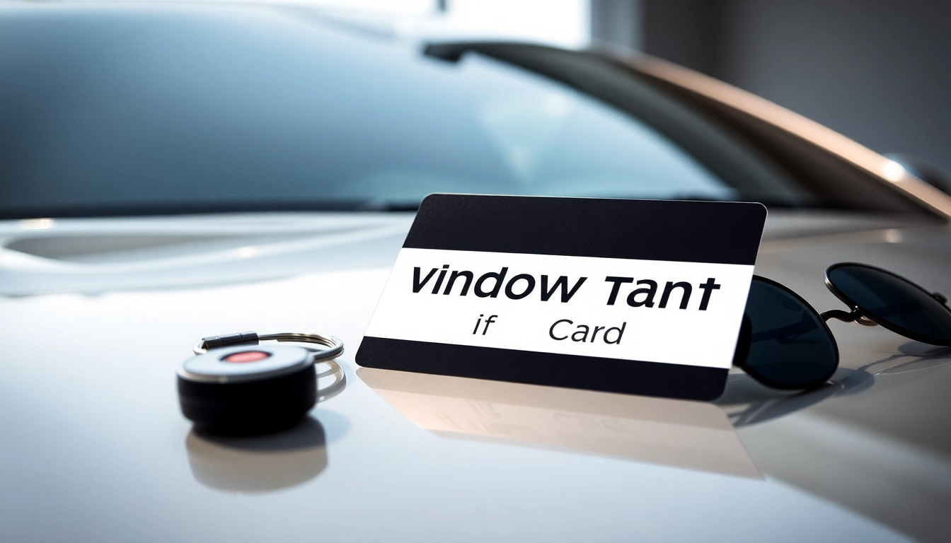 Purchase a stylish window tint gift card to elevate your vehicle's appearance and comfort.
