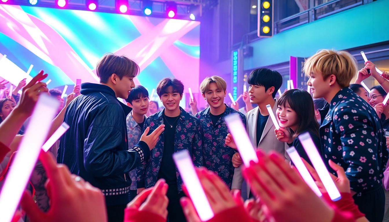 BTS news highlights the band's vibrant concert atmosphere with fans cheering passionately.