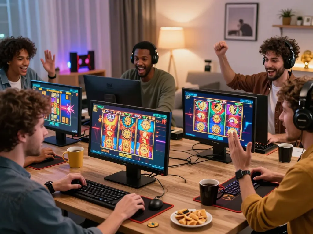 Momen bermain yang menarik dengan pemain laoban188 menikmati slot online.