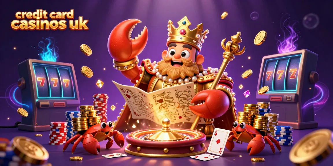 Experience vibrant action in credit card casinos uk: golden crab emperor, poker elements, and spinning roulette.