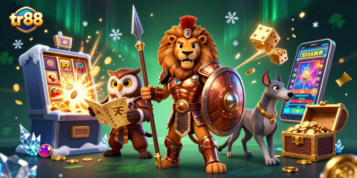 Experience thrilling wins with tr88's exciting slot machines and dynamic gaming characters.
