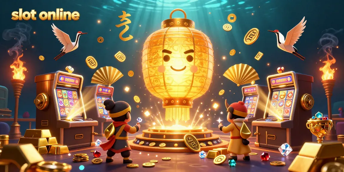 Spin the reels and win big with slot online at our immersive casino scene!