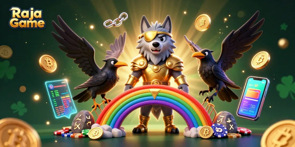 Experience thrilling gaming action with Raja Game's captivating characters and dynamic casino elements.