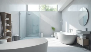 Erleben Sie hochwertige Badprodukte von sonni sanitär GmbH in einem modernen Badezimmer.