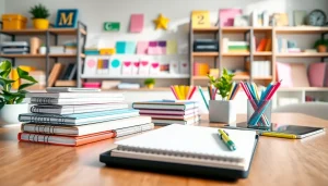 Shop high-quality products from stationery suppliers UK, featuring vibrant pens and organized notebooks.