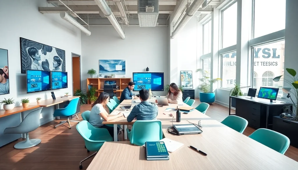 Enhance your online presence with https://rr88rd.com/, featuring a dynamic web design team collaborating creatively.