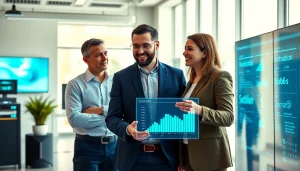 Best MSP for virtualization and storage providing consulting services in a modern office environment.