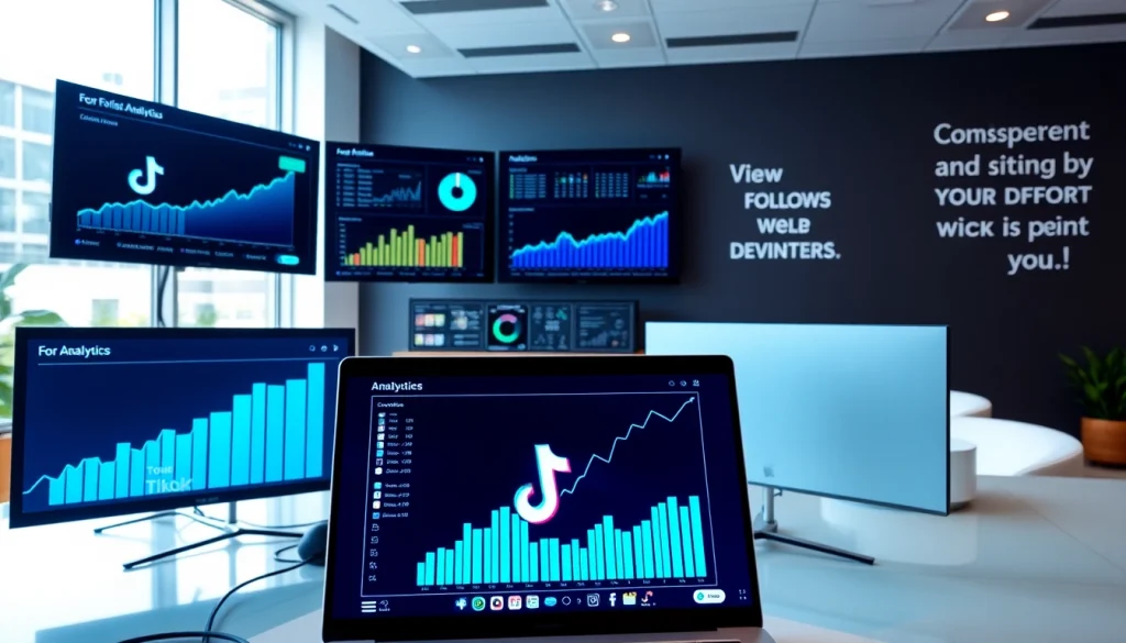 Engage with effective strategies through the TikTok SMM panel in a vibrant digital workspace.