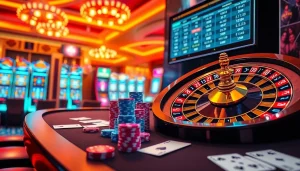 Experience the thrill of online gambling at https://xx88.pizza/ with vibrant casino visuals and exciting game elements.