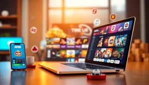 Online gambling experience on af88.com showcasing a user-friendly interface and engaging games.