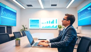 Analyzing ways for unnatural links penalty recovery with a professional consultant in a modern office.