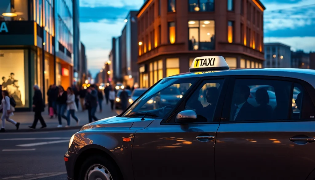 Experience the convenience of a West Bridgford Taxi with a friendly and modern service in vibrant city streets.