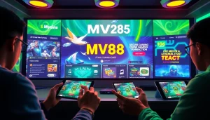MV 88 gaming app interface showcasing user-friendly navigation and secure USDT transactions.