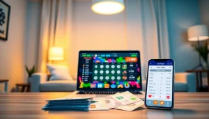 Menampilkan pengalaman bermain toto togel dengan perangkat digital dan suasana menarik.