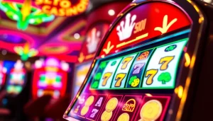 Mainkan slot togel di mesin slot digital berwarna-warni yang menarik perhatian.