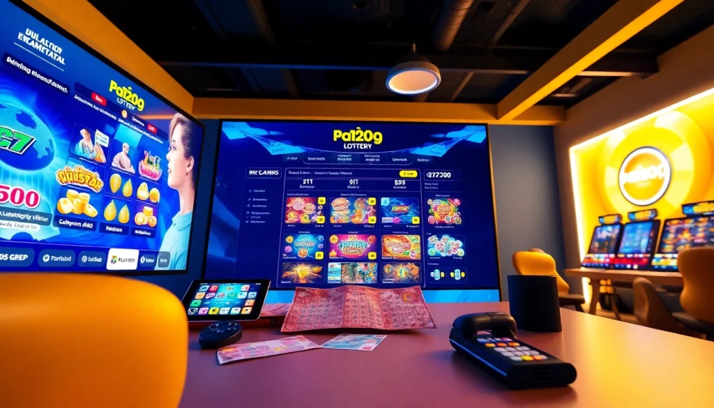 Mengakses link diantogel dengan antarmuka permainan yang menarik dan interaktif.