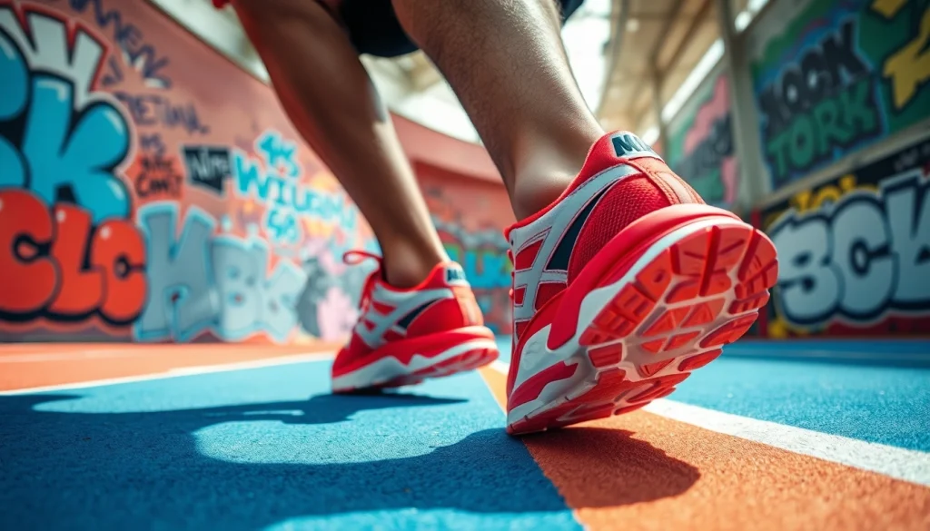 MV 88 shoes featured on an athlete in action, showcasing dynamic style and performance.